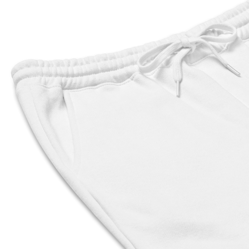 Astor white fleece Shorts