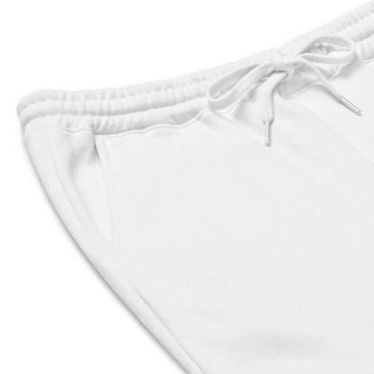 Astor white fleece Shorts