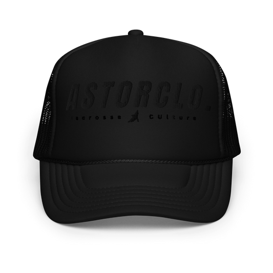 Astor Black on Black Trucker