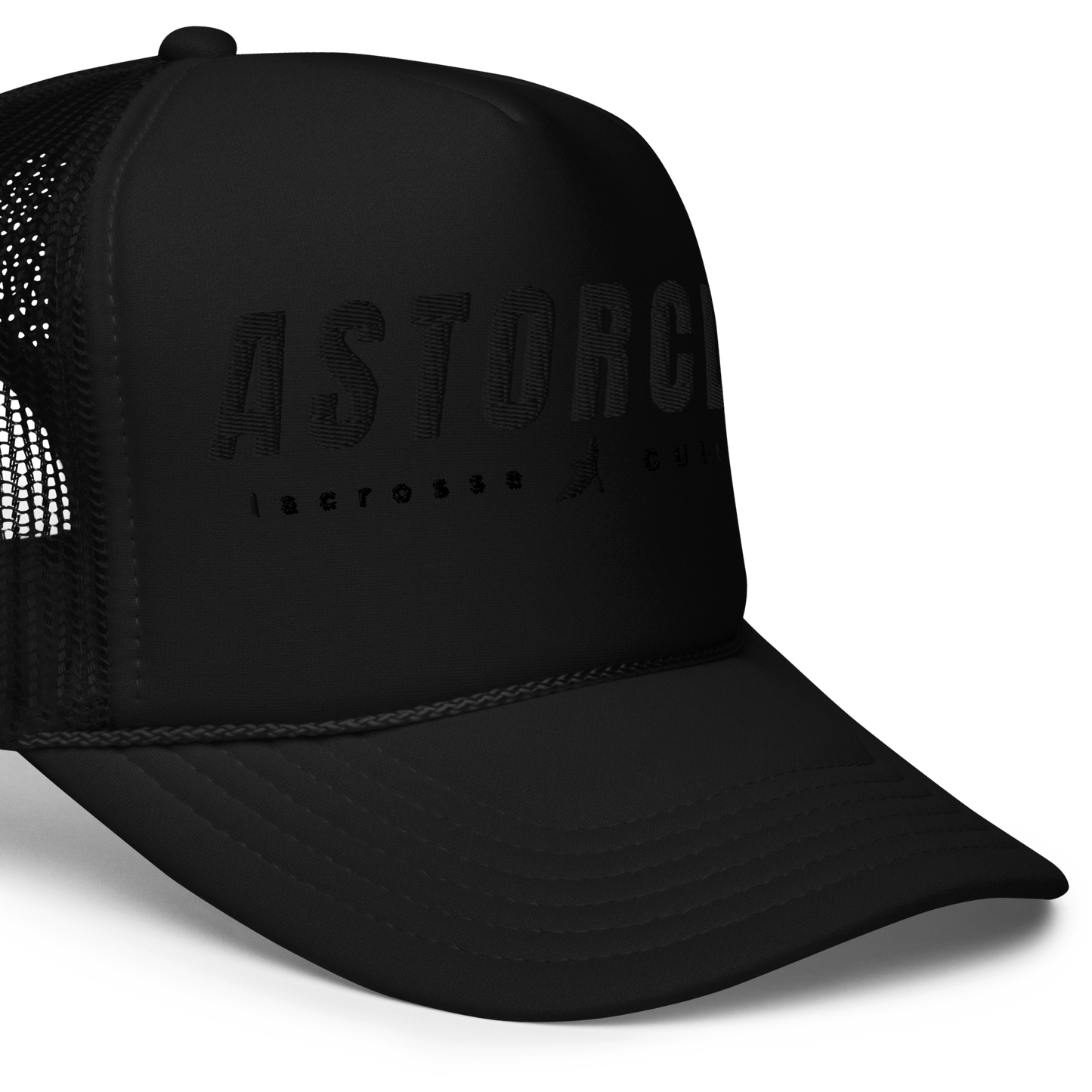 Astor Black on Black Trucker