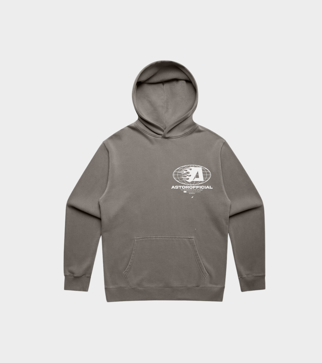 Astor wrldwide hood- faded grey