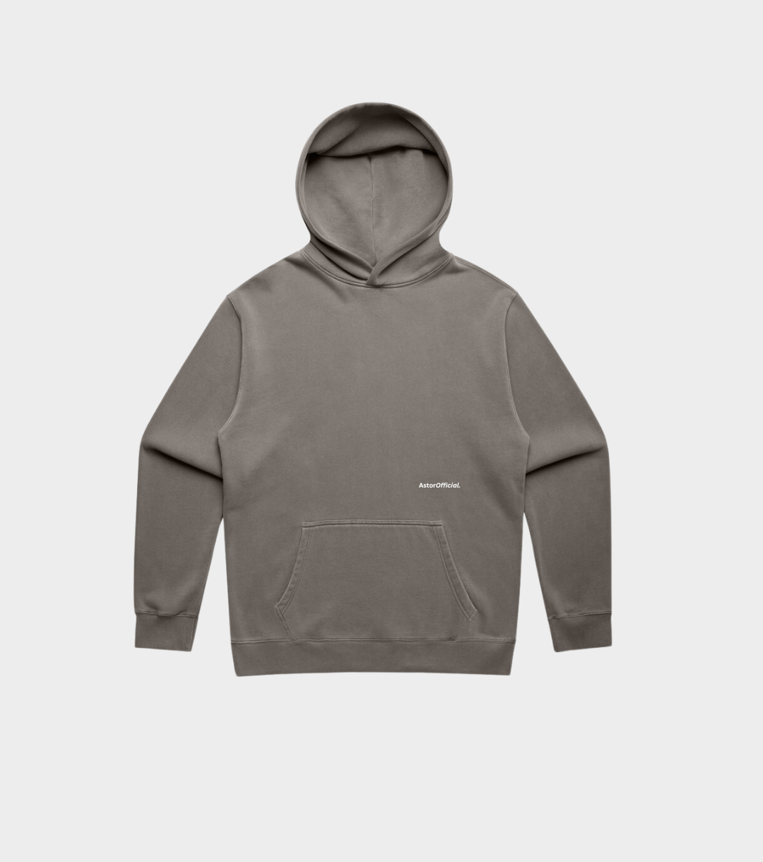 ASTOR RELAX FADED HOOD-Grey