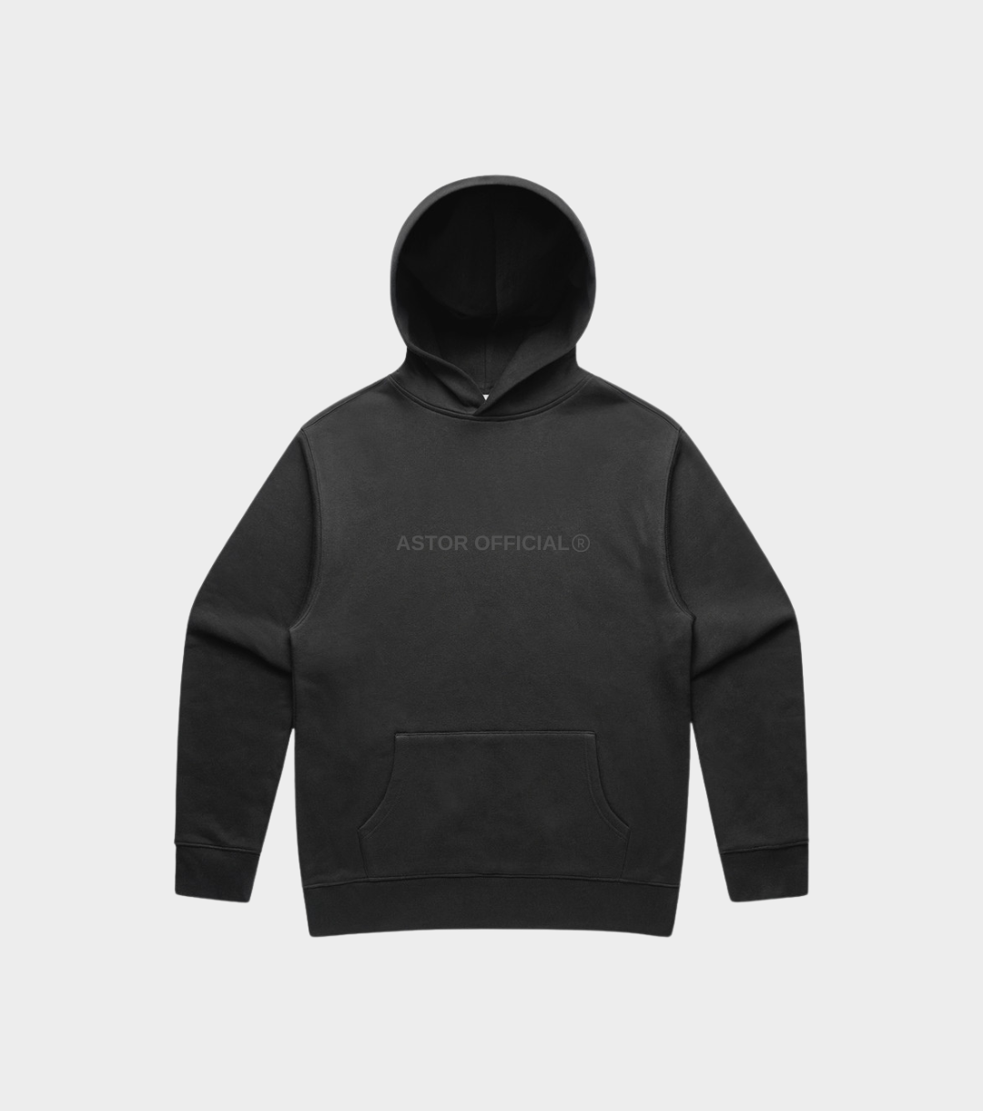 ASTOR hoodie- Faded Black