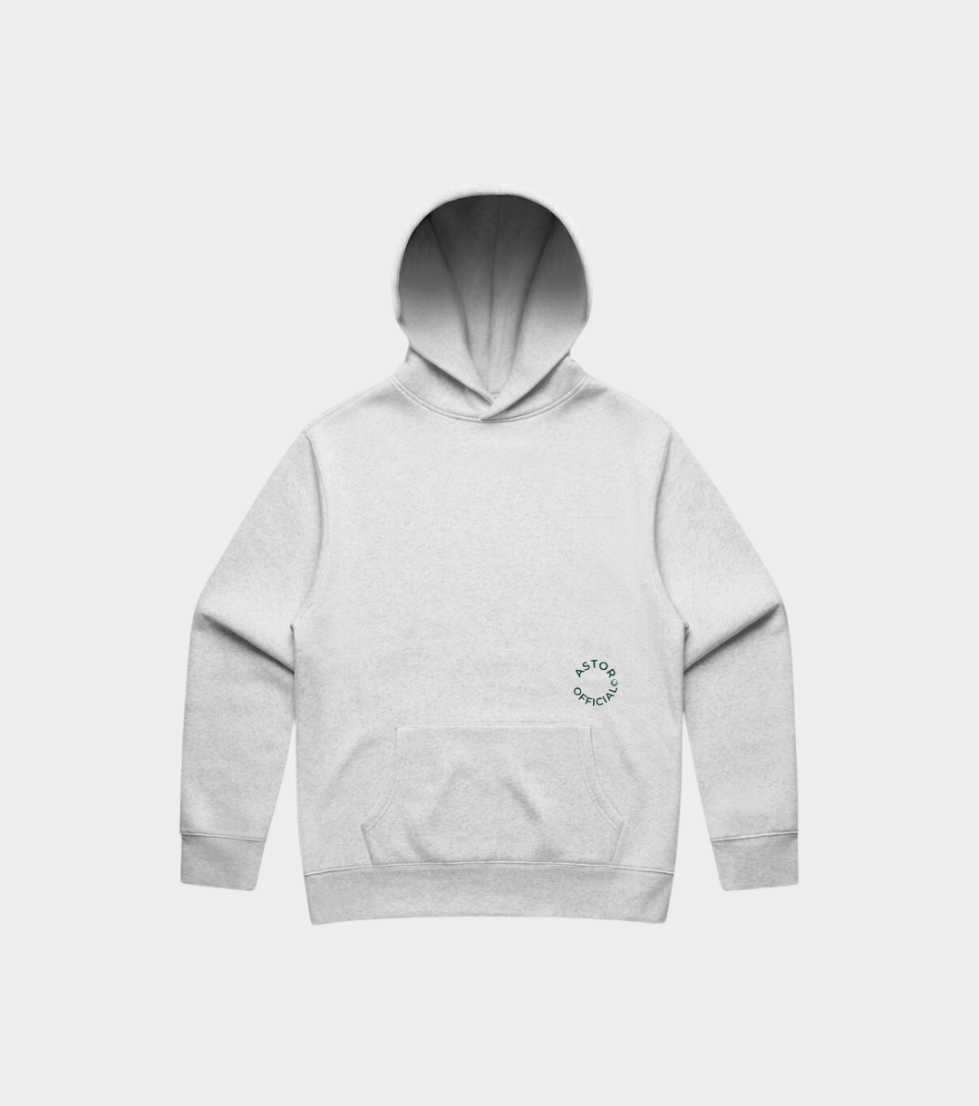 ASTOR Kory hoodie- white heahter