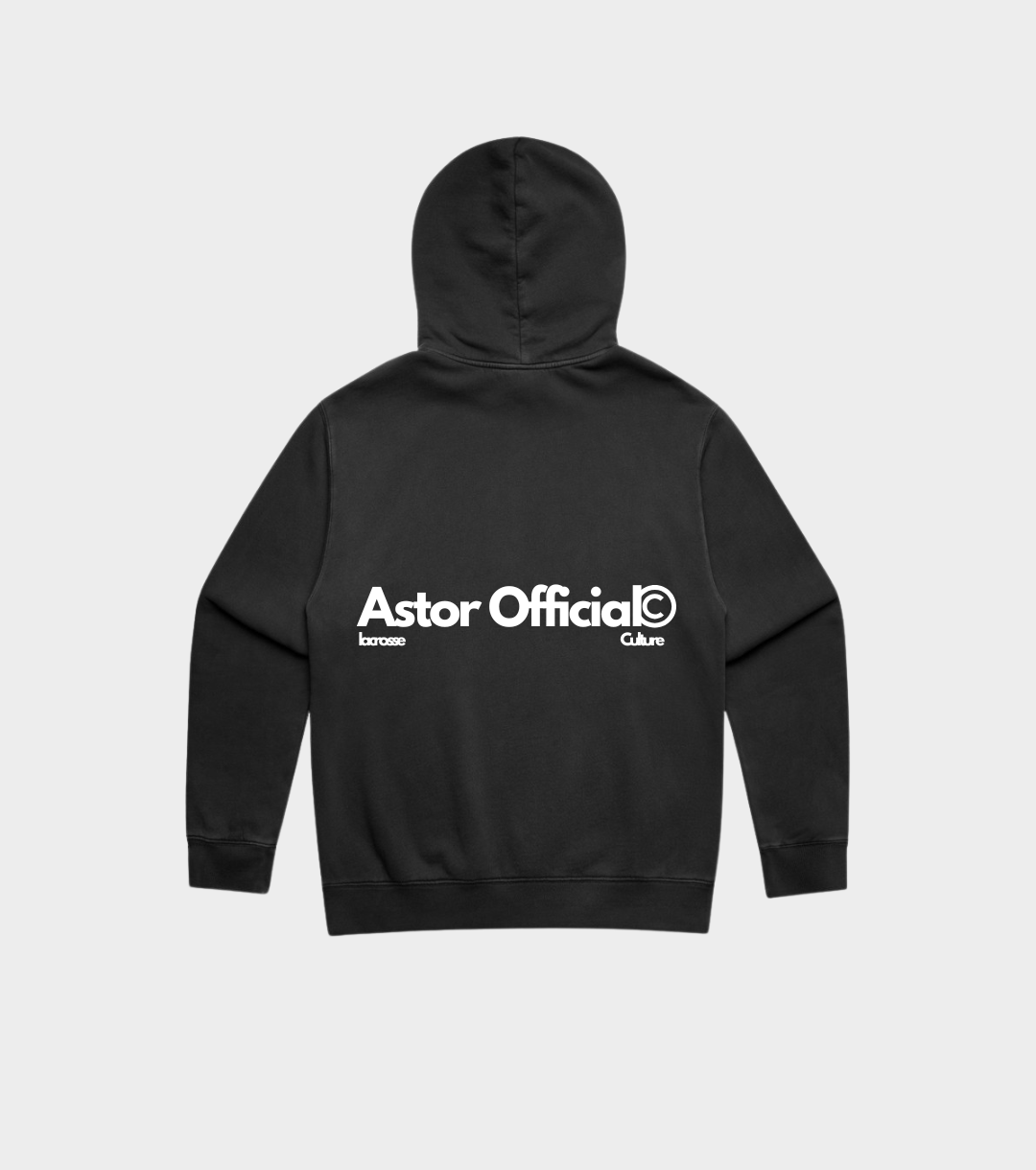 ASTOR jaro FADED HOOD- Black