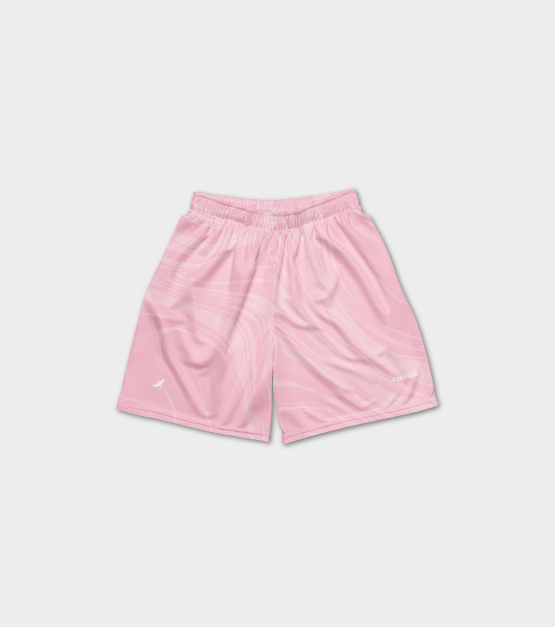 Astor pink wave athletic Short